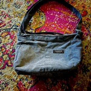 Blue hand bag